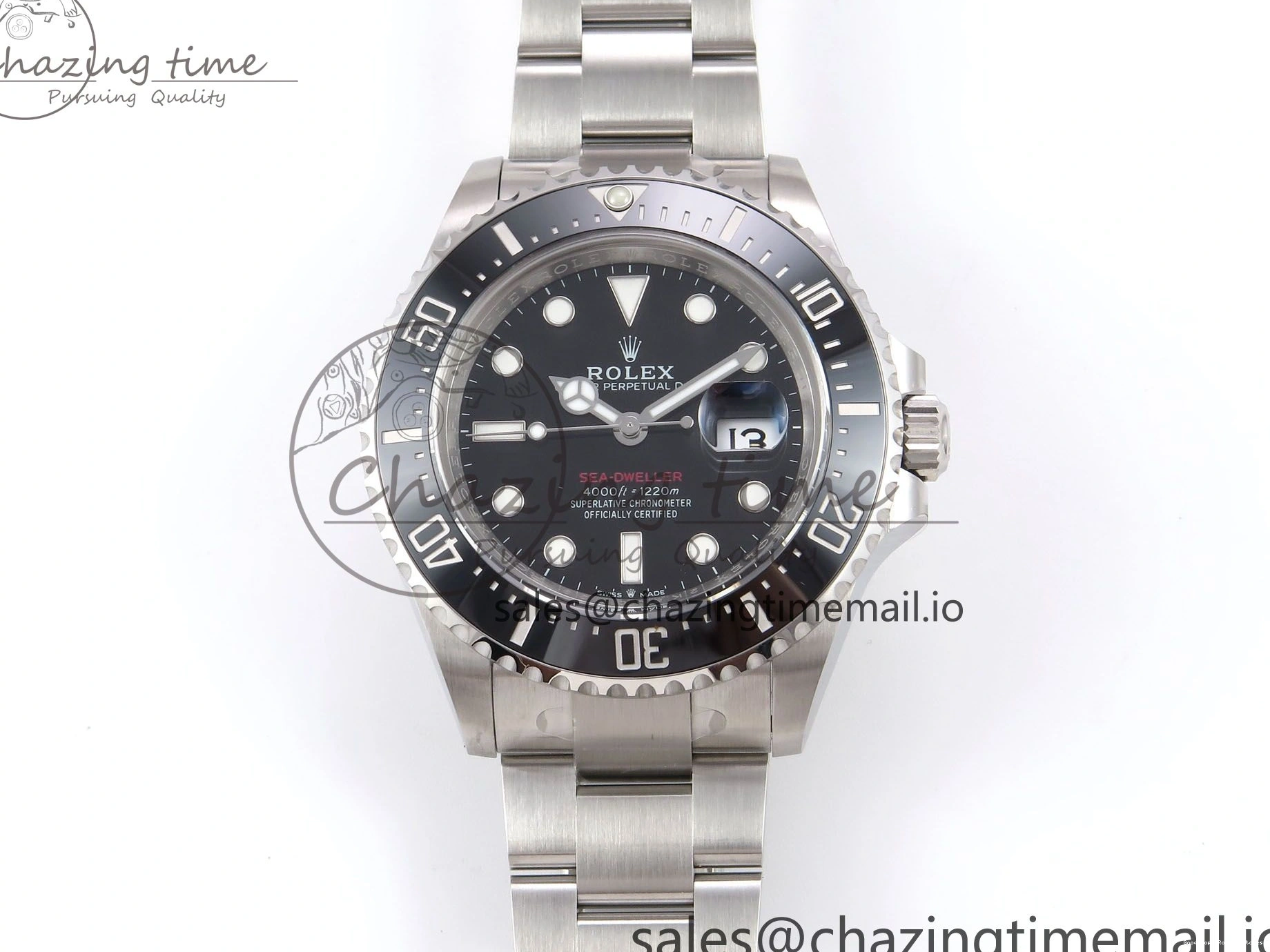 Good Copy Rolex Watches Case 1067 Functional 126600 Clean Bracelet SS Edition Sea-Dweller 904L Best and 1:1 VR 0101